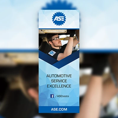 ASE Long Form - Retractable Banner 
