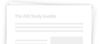 Prepare with ASE Study Guides
