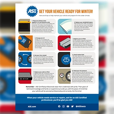 Winterize Your Vehicle - Infographic