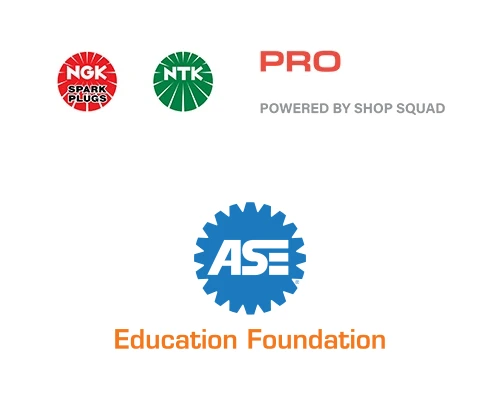 Niterra/NGK Pro Training - Powered by Shop Squad Logo