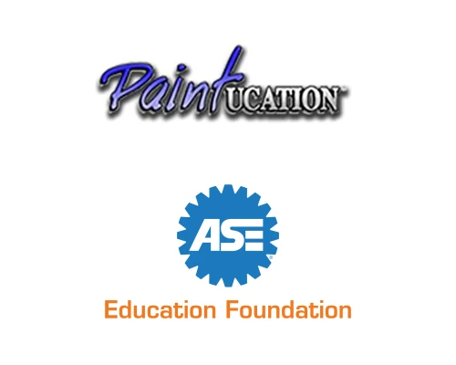 Paintucation and ASE Education Foundation logos